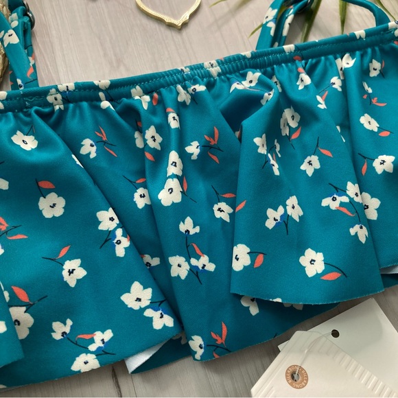 Billabong πβοΈ Sea Green Girlsβ Floral Bikini πΊπΉππ«§ - Picture 5 of 12